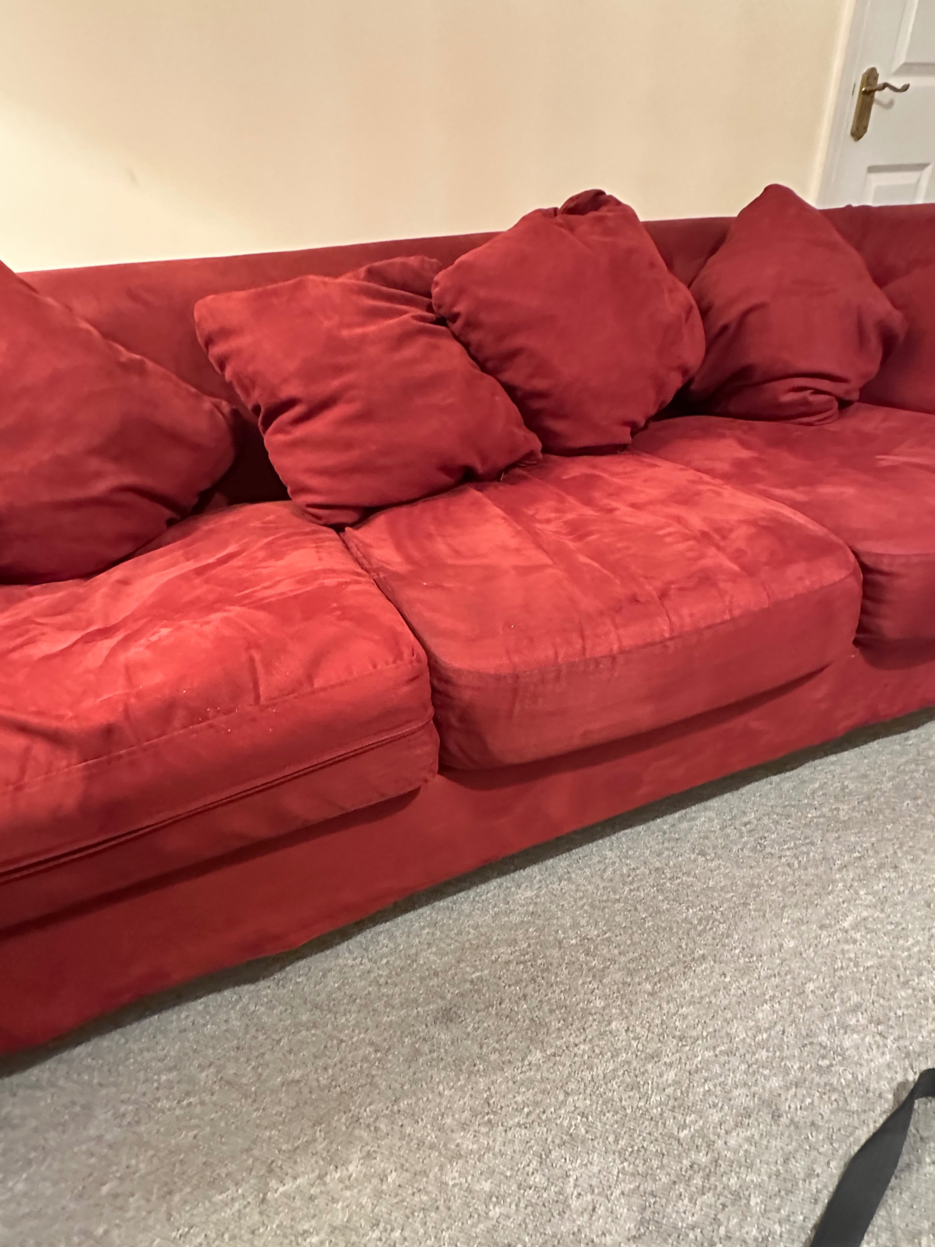 Large IKEA sofa, comes apart for transport