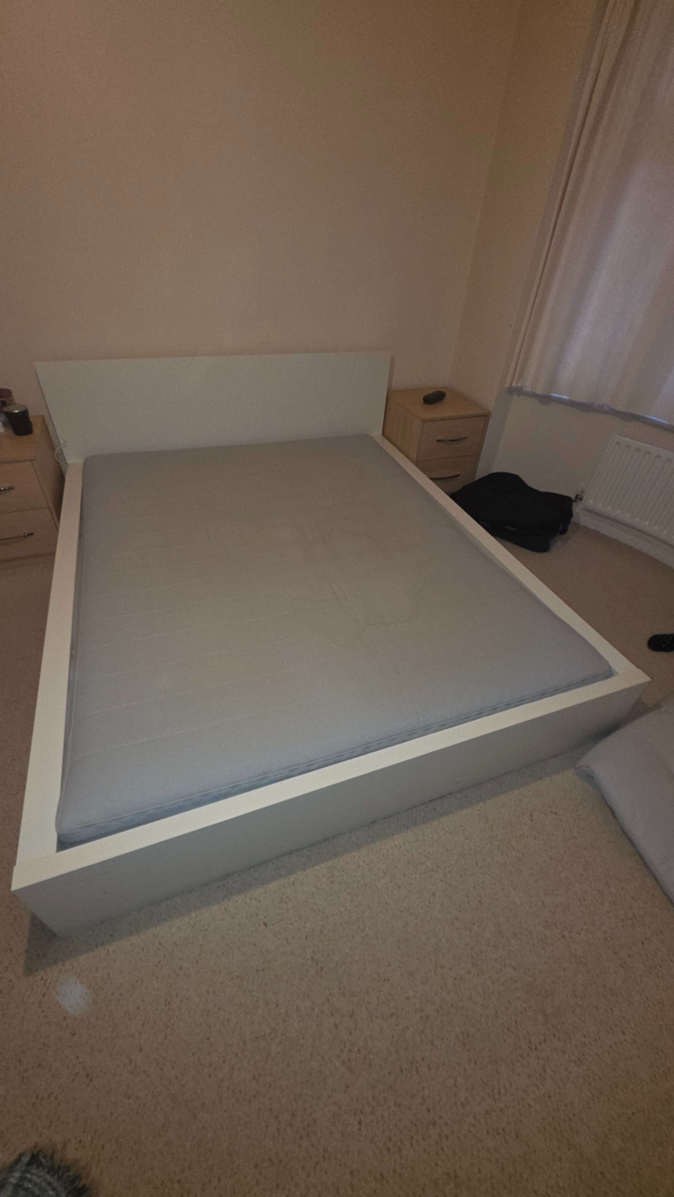 Ikea malm bed - mattress included