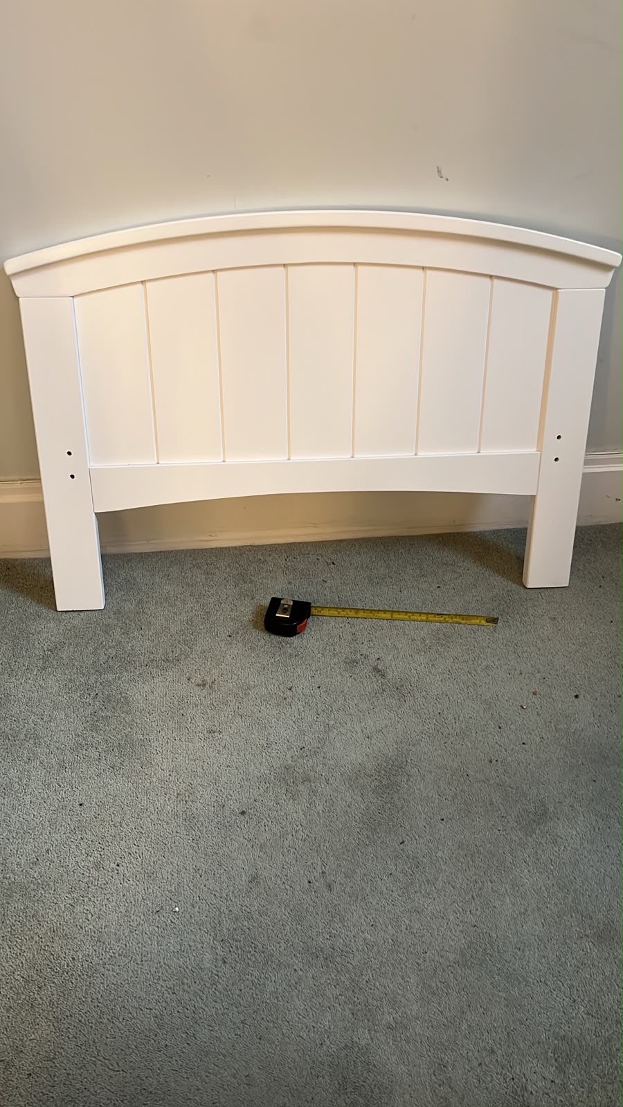 White Bed End For Cot Bed