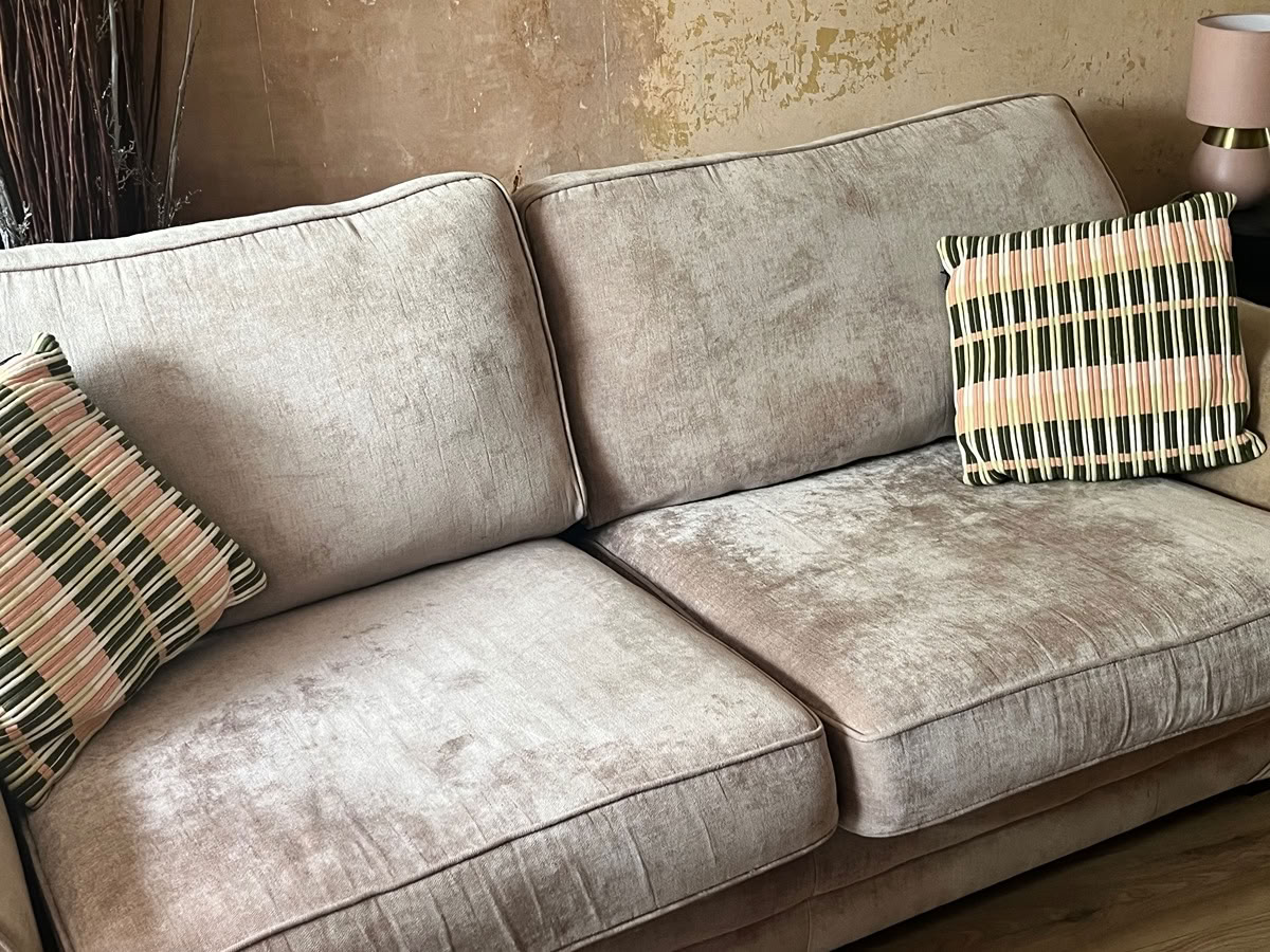Sofa and cuddle chair