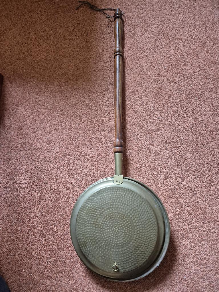 Vintage bed warmer