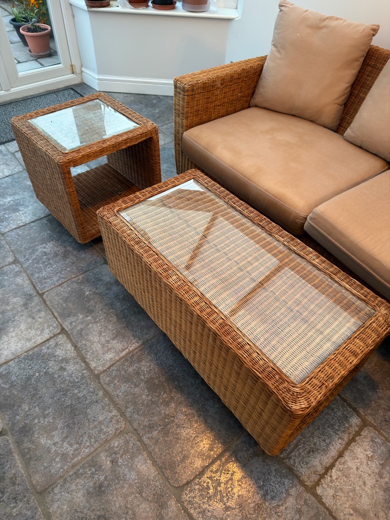 sofa and tables