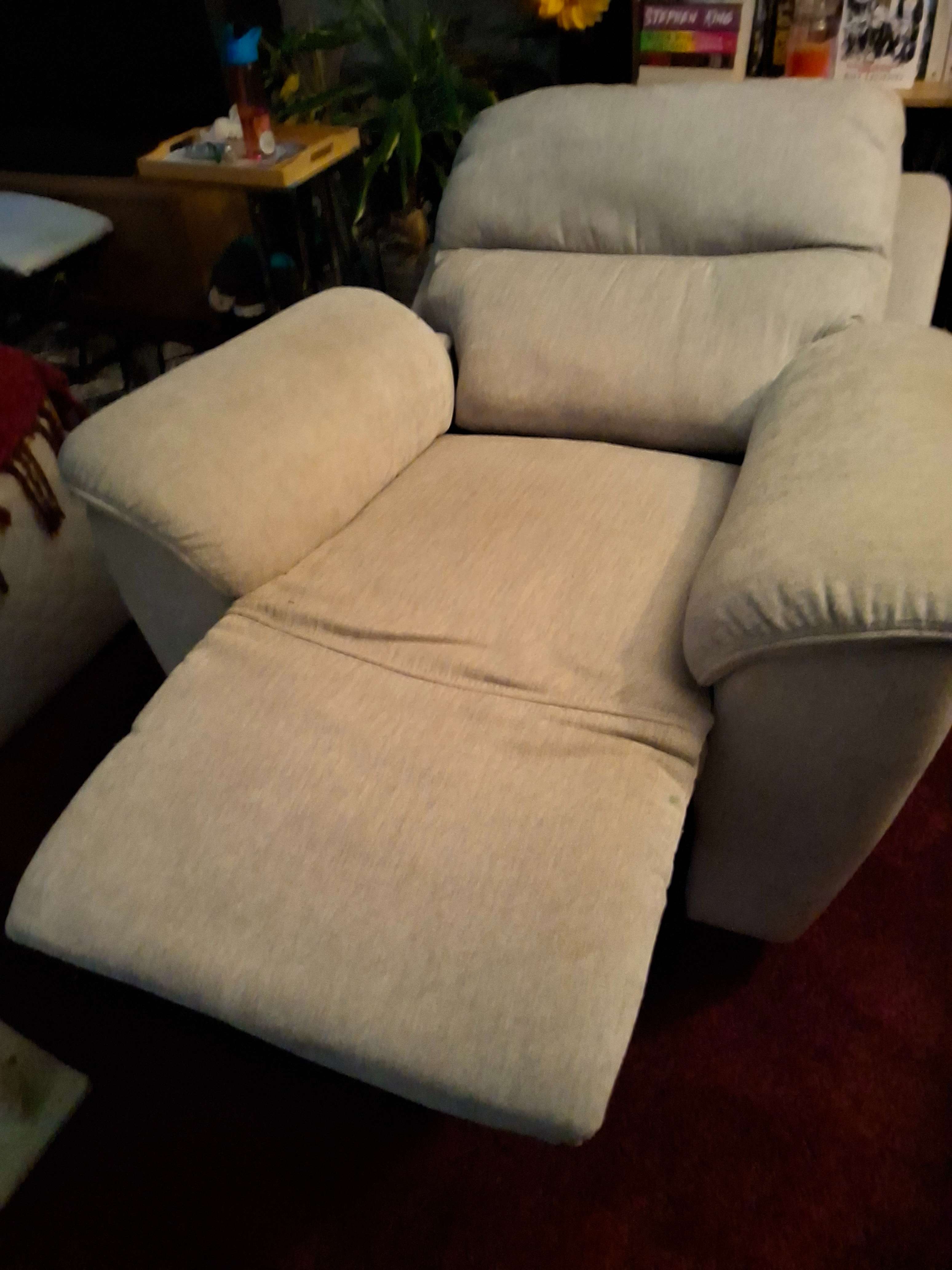Light Brown Manual Recliner