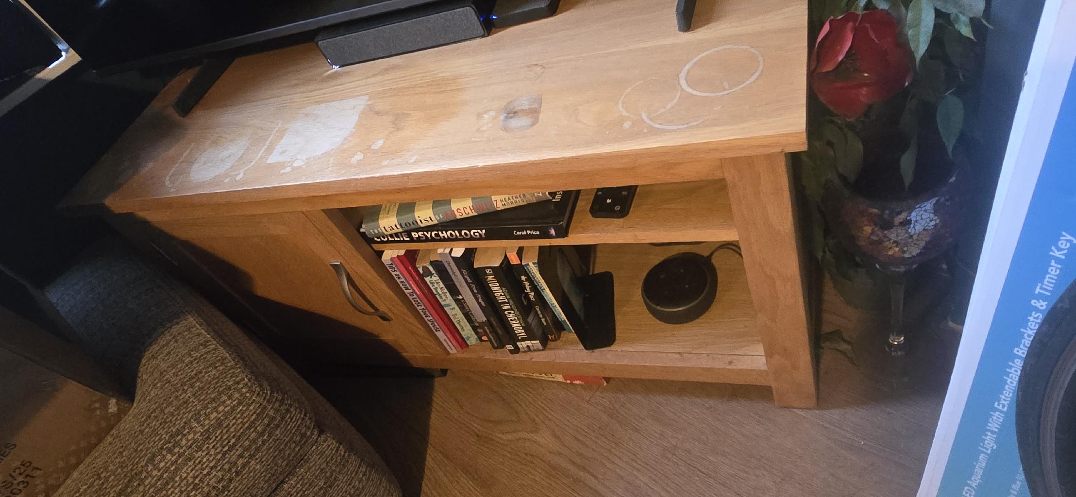 Wooden TV cabinet