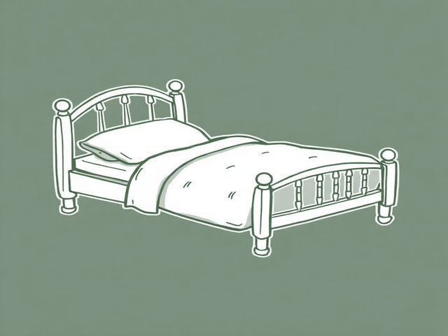 Bed and mattress