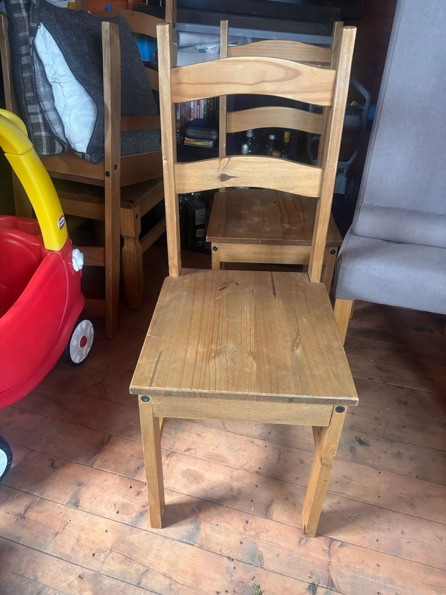 4 x wooden Dining chair
