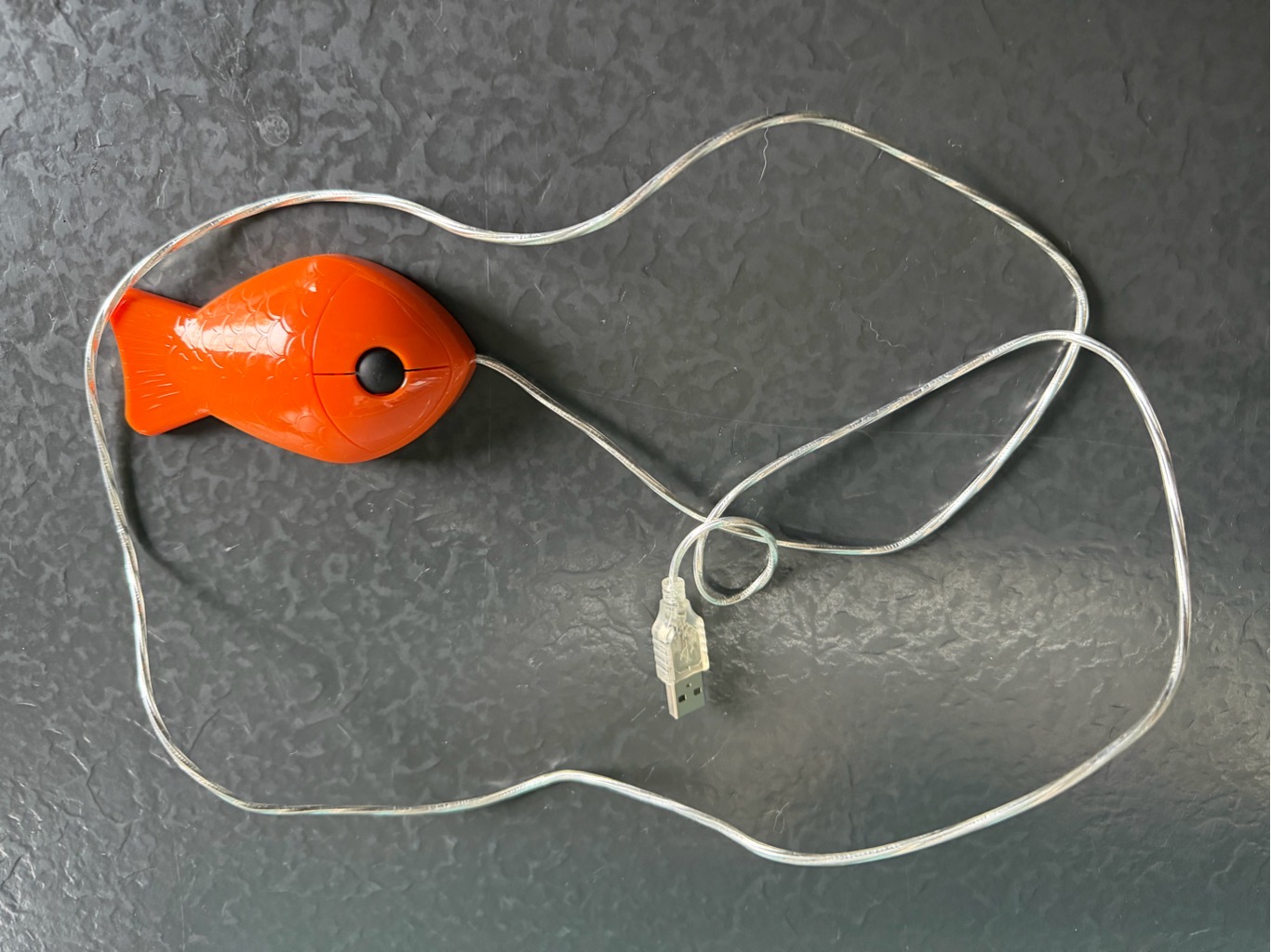 Computer mouse in fish design