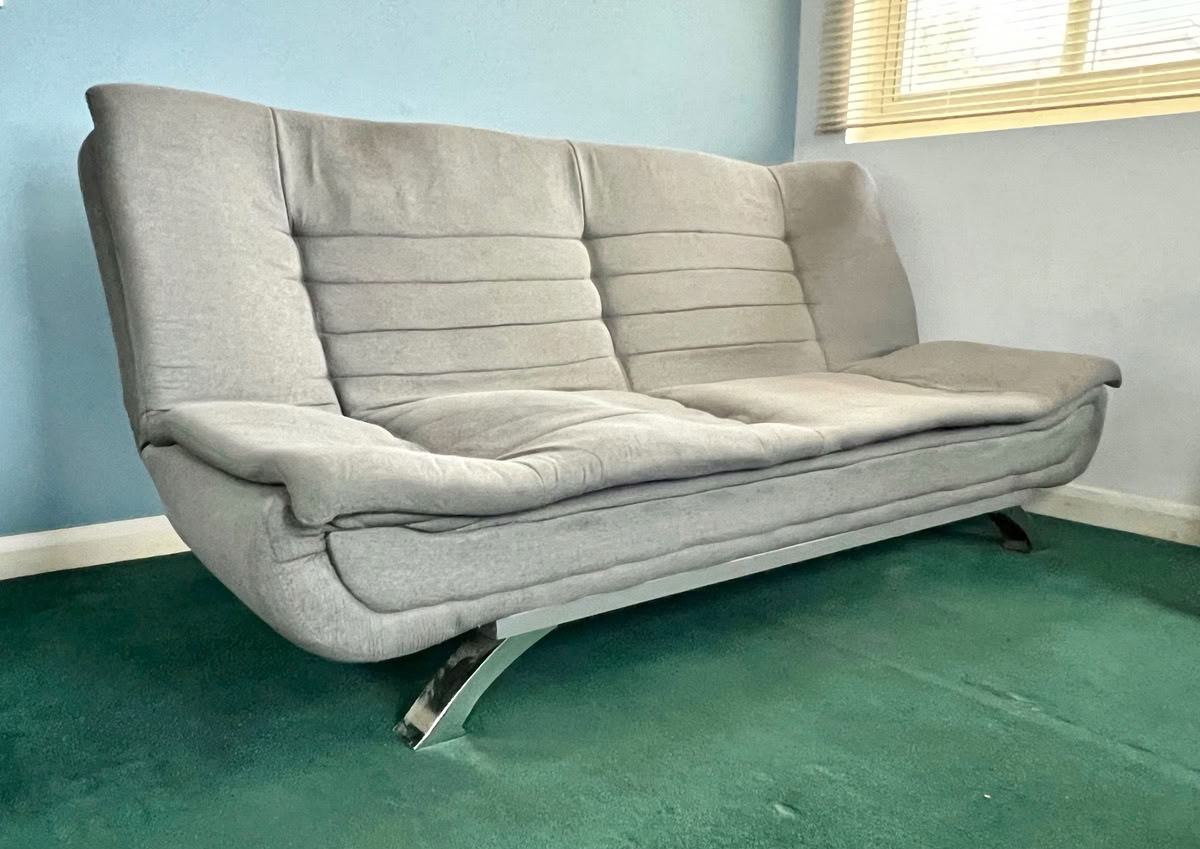 Grey Futon Sofa Bed