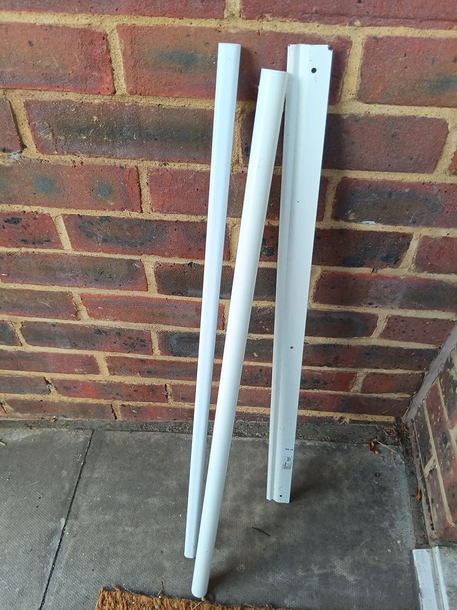 Wardrobe rail and door strip