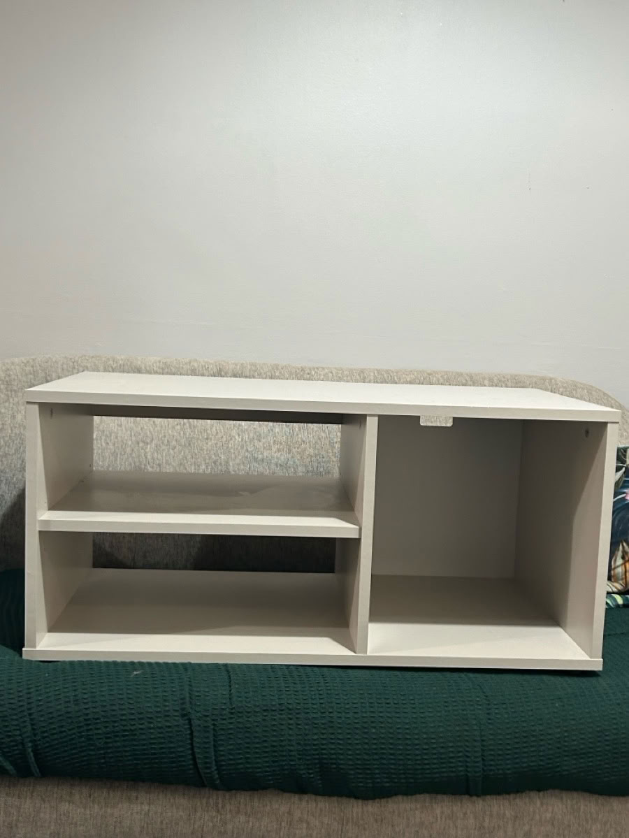 Light grey tv stand