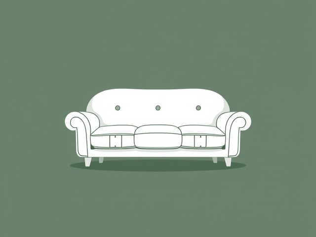 Leather sofa