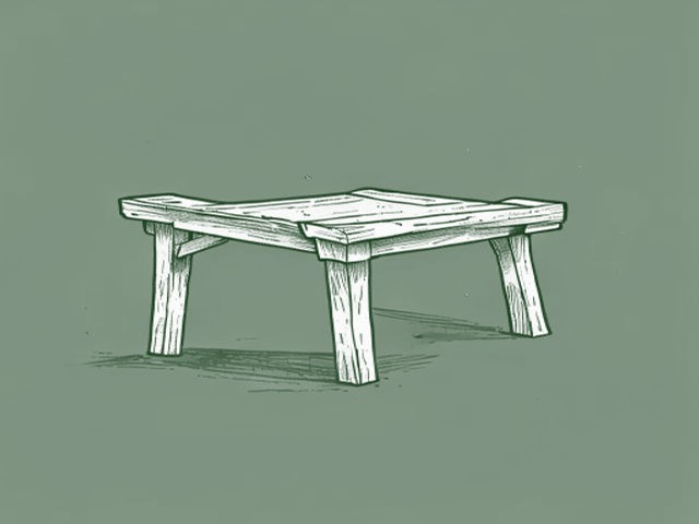 Ikea trestles and desk /table top