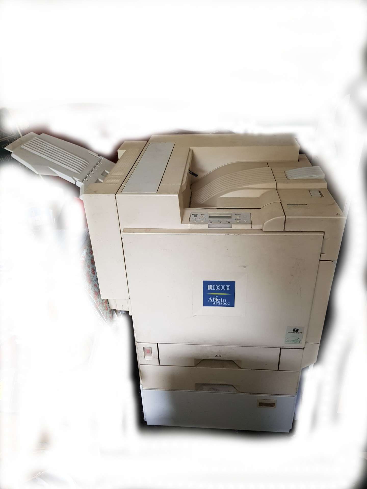 RICOH Afficio AP3800C colour laser printer, spares/repair