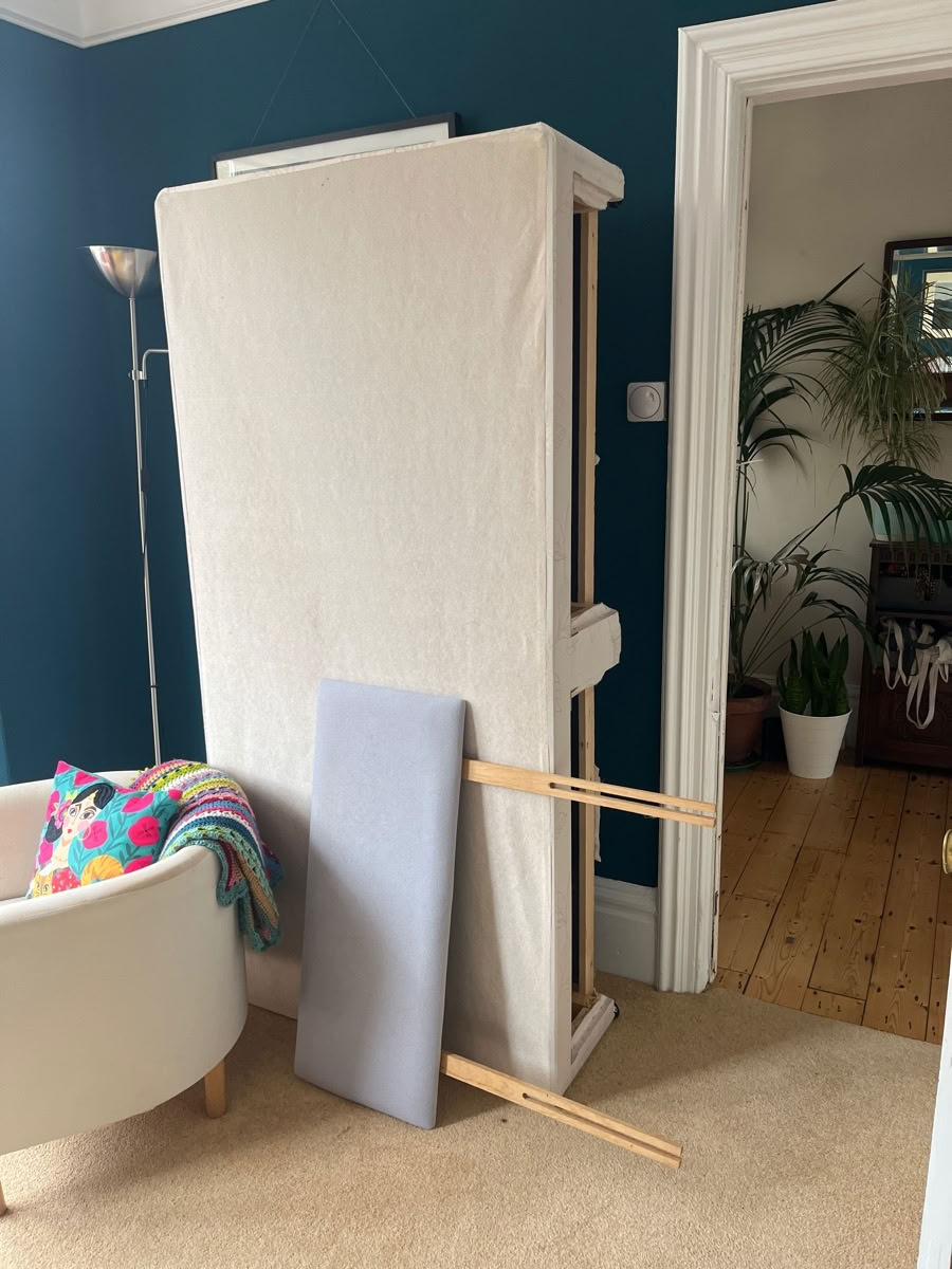 Single bed base with draws