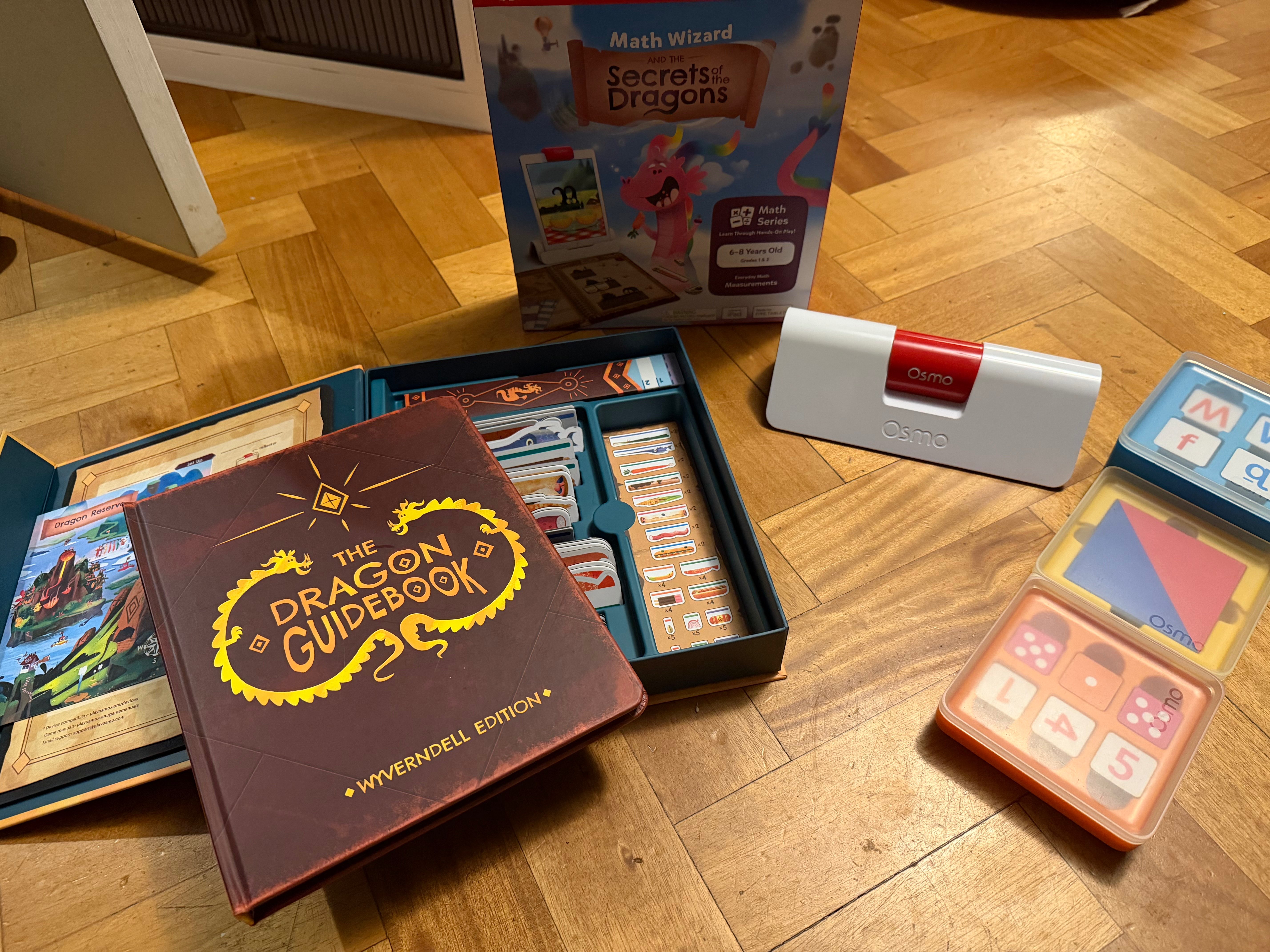 OSMO genius starter set and dragon game (iPad needed)