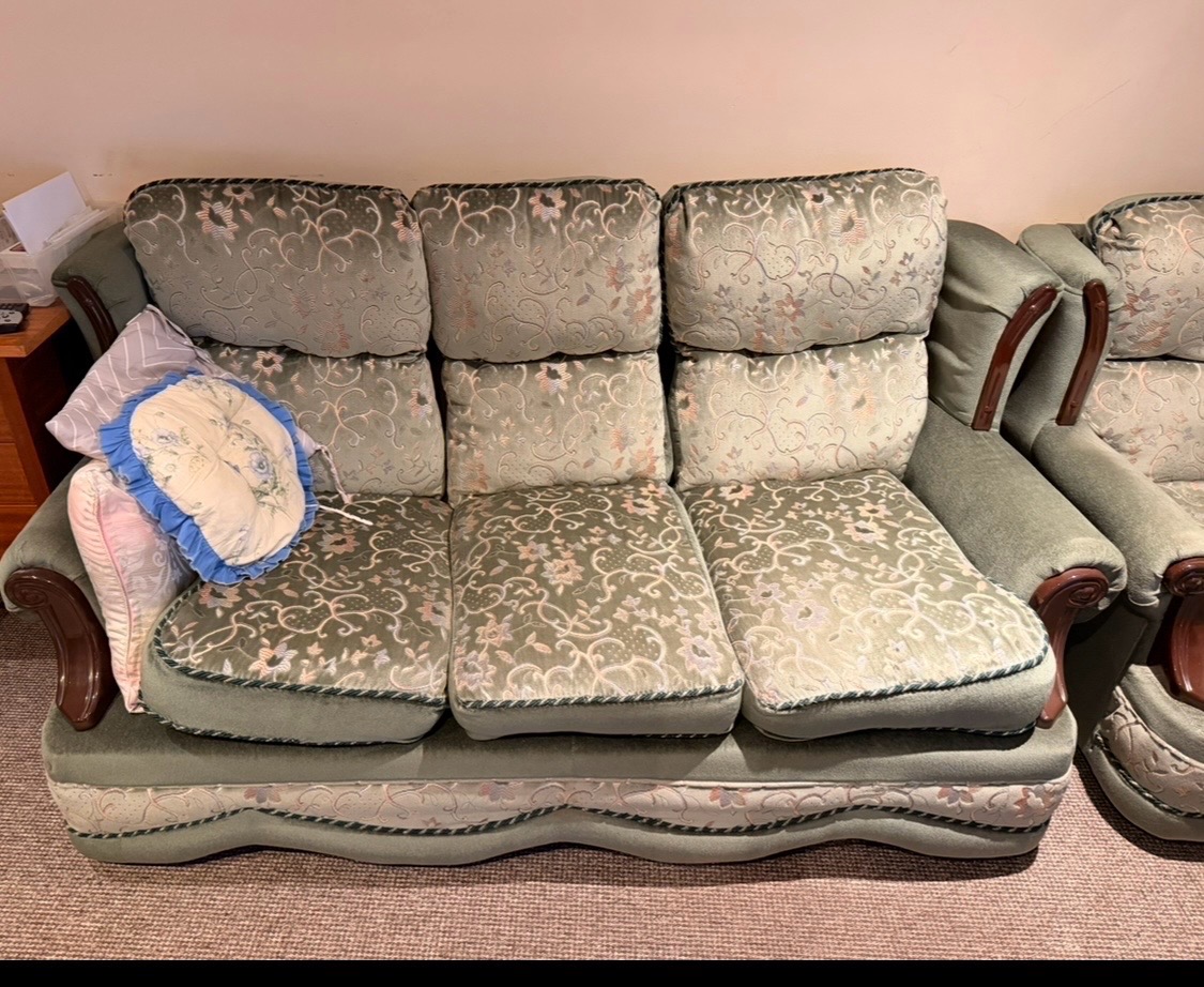 Sofa and 2 arm chairs
