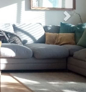 Large corner sofa