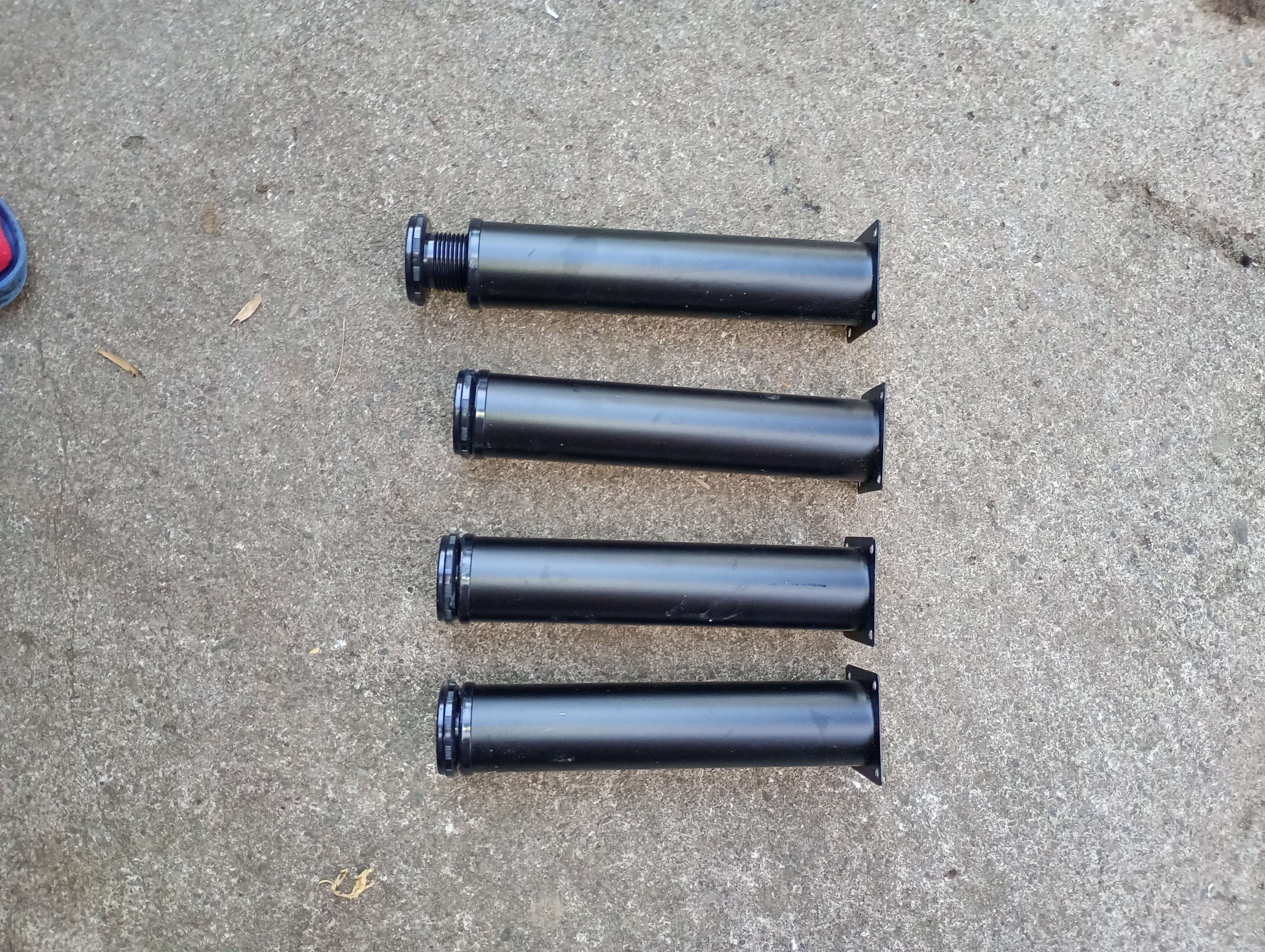 24cm long metal legs for cabinet